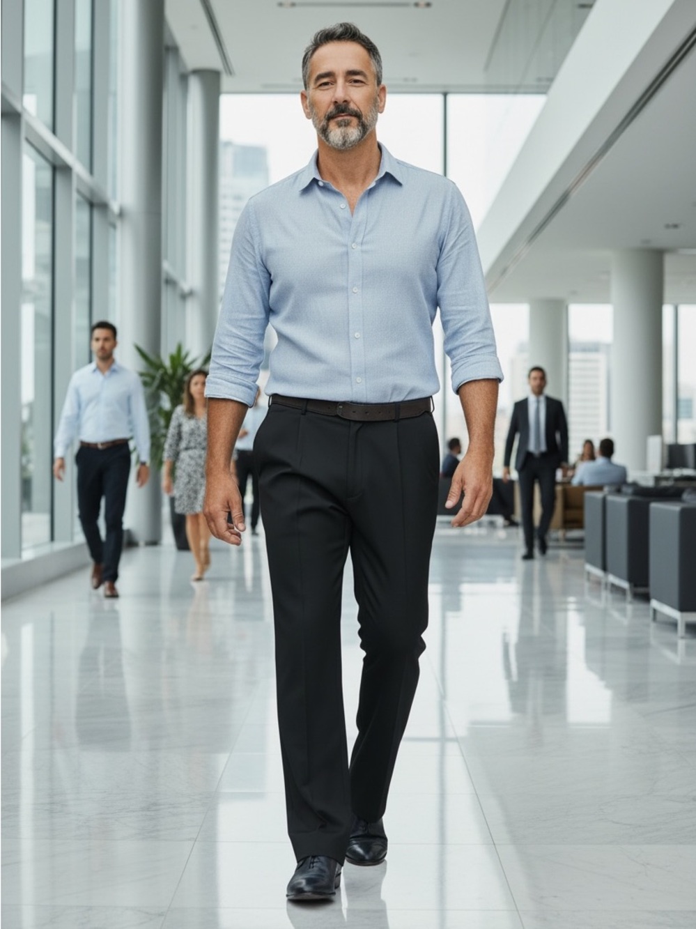 Perry Ellis Black Dress Trousers